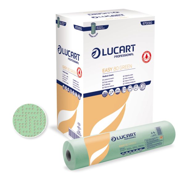 LENZUOLINO LUCART GREEN 80JM pz. 6