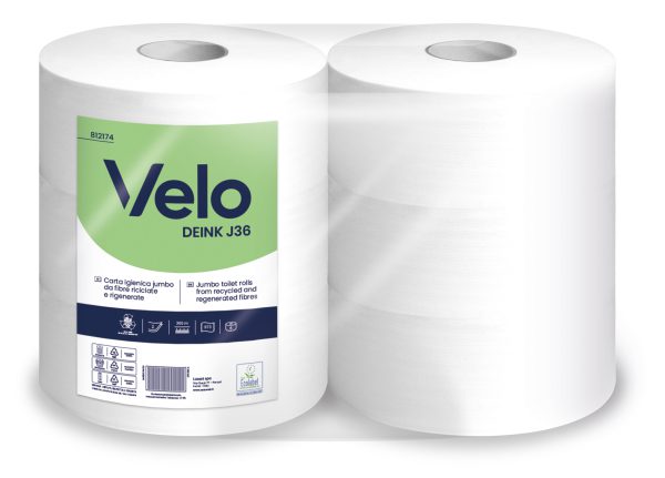CARTA IGIENICA JUMBO VELO DEINK J36 pz. 6