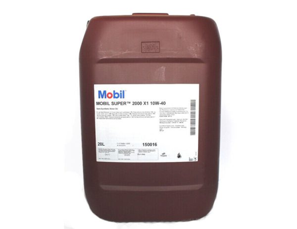 MOBIL SUPER 2000 X1 10W-40 lt. 20