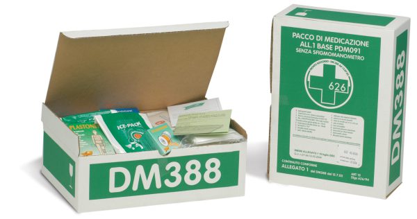 PACCO MEDICAZIONE ALLEGATO 1 OLTRE 6 PERSONE