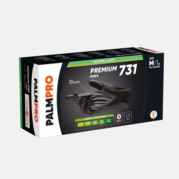 GUANTI HIREX PALMPRO 731 XL pz.100