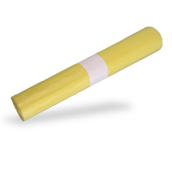 SACCO FONDO PIATTO 80X110 GIALLO TRASLUCIDO gr. 80 pz. 200