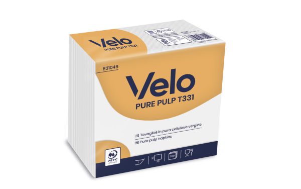 TOVAGLIOLO VELO PURE PULP T331 pz. 200X12